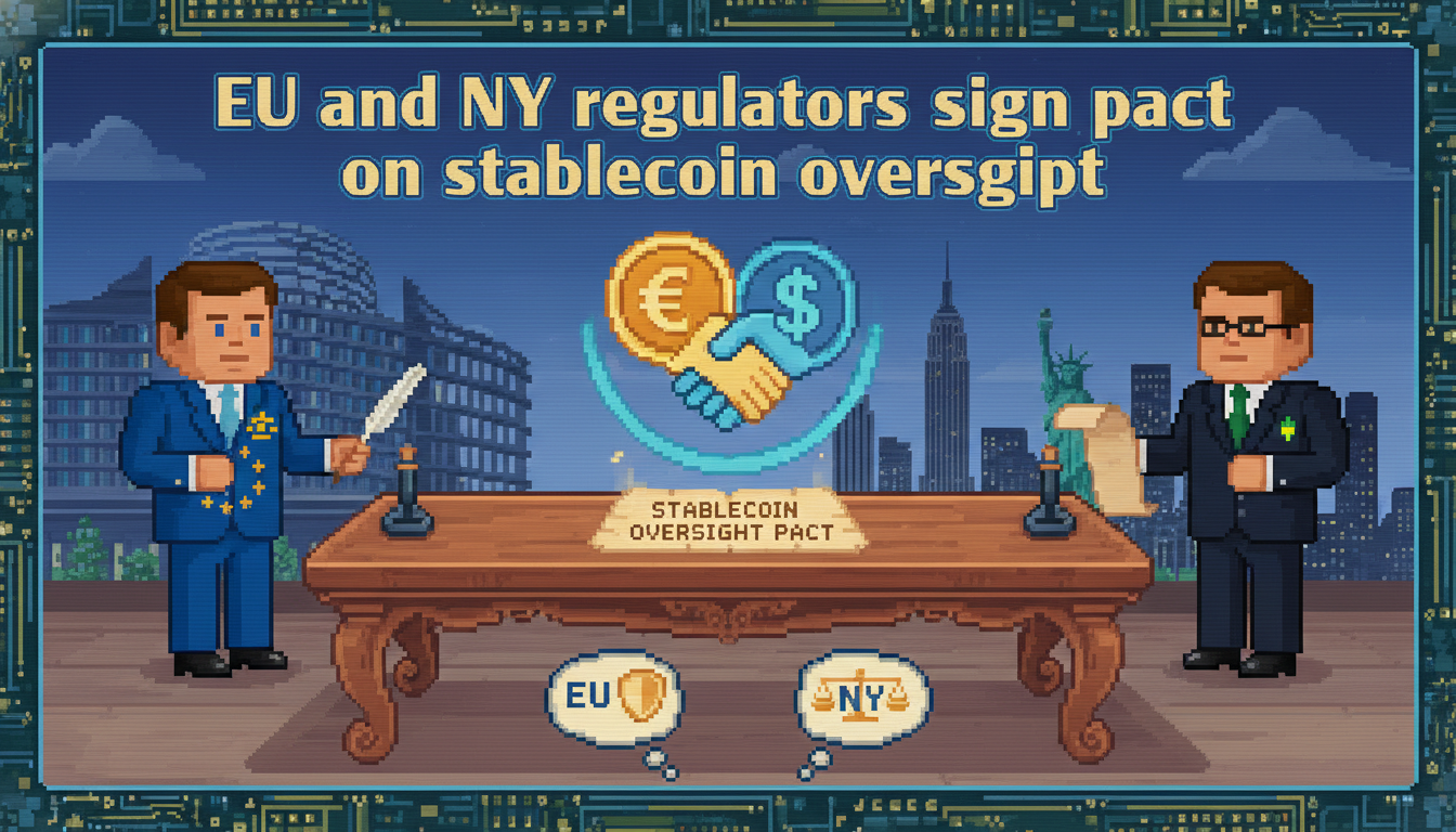 EU and NY regulators sign pact on stablecoin oversight