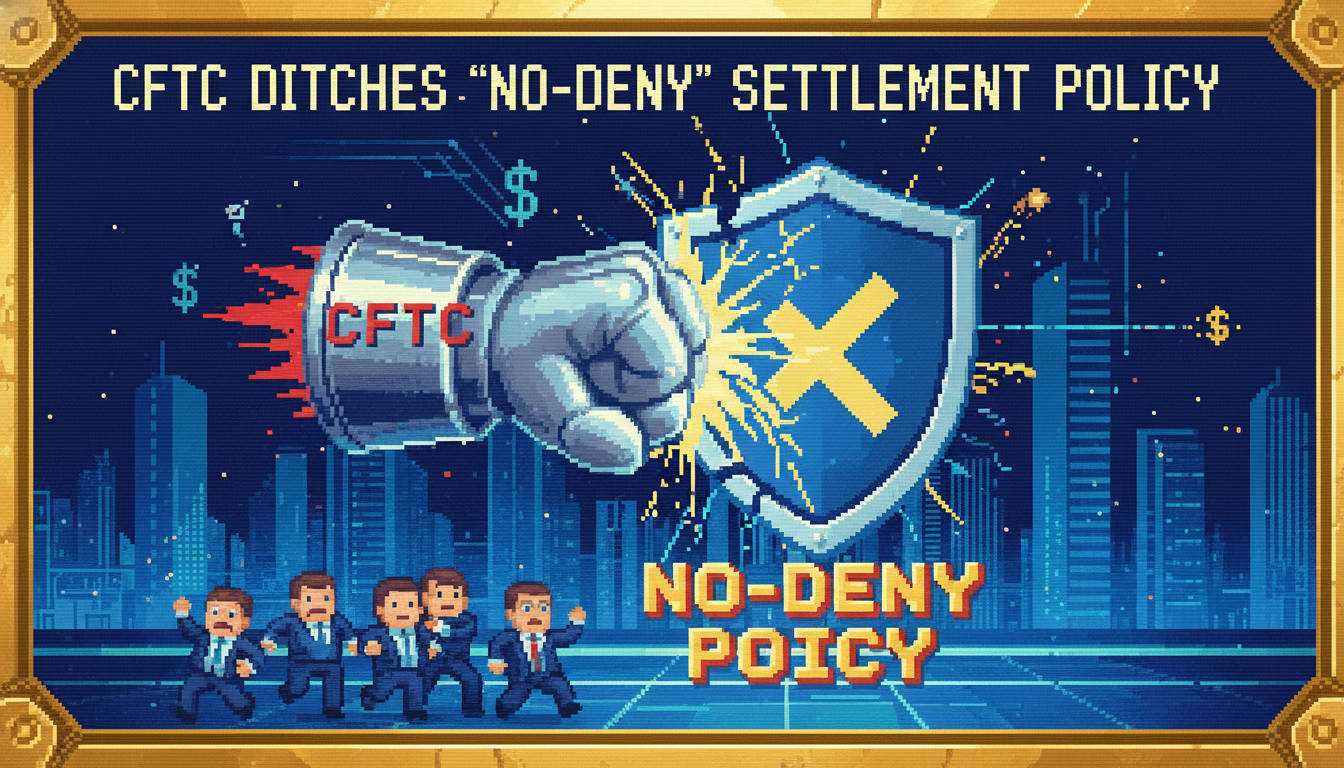 CFTC Ditches ‘No-Deny’ Settlement Policy