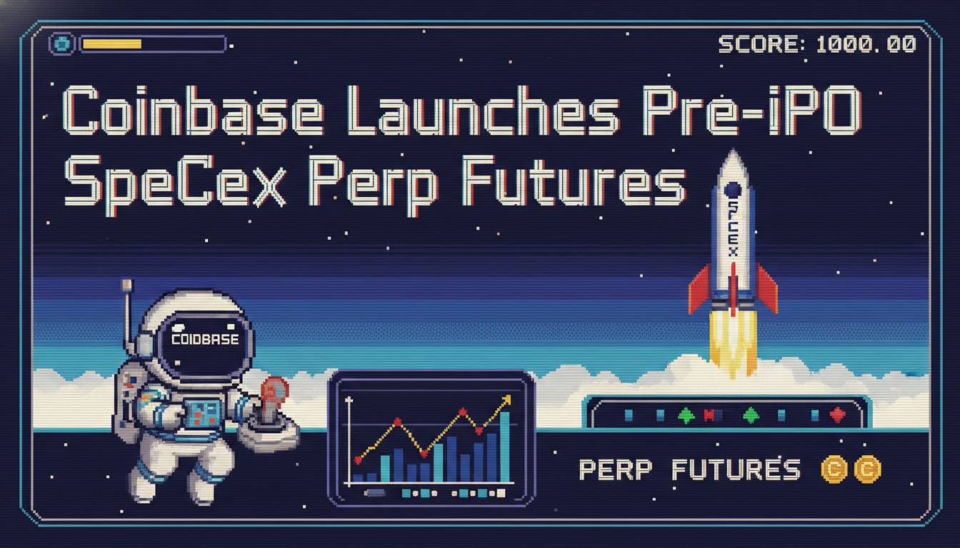 Coinbase Launches Pre-IPO SpaceX Perp Futures