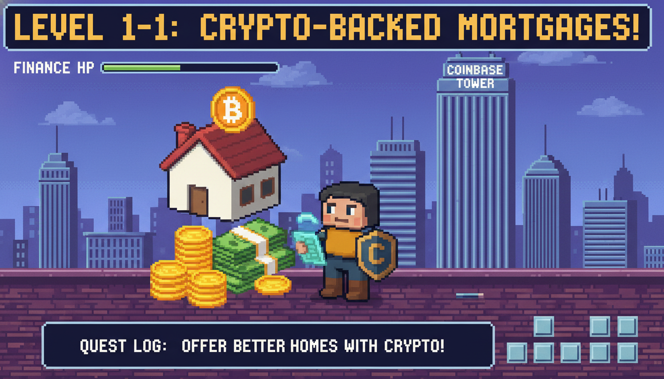Coinbase, Better to Offer Crypto-Backed Mortgages