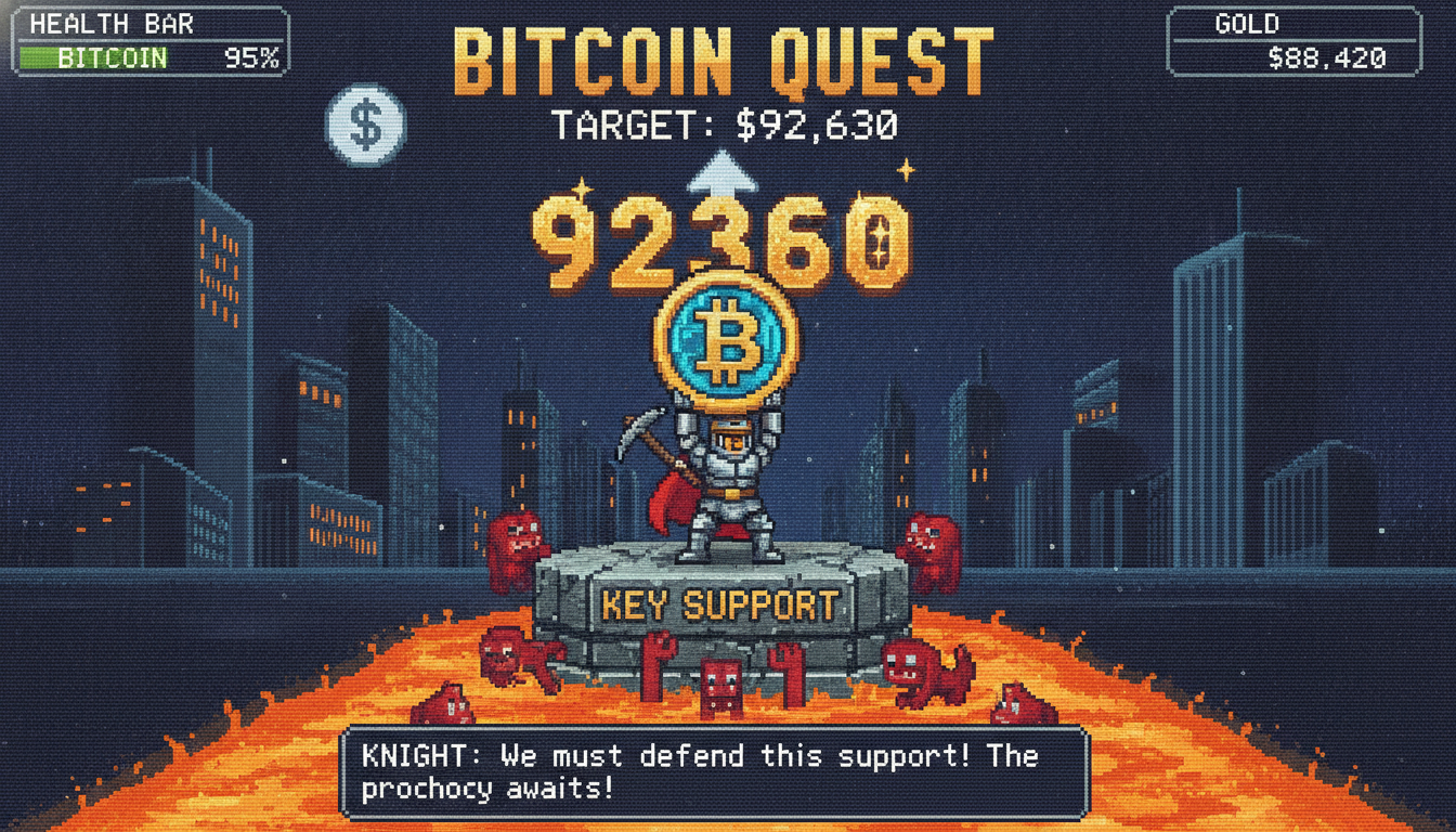 Bitcoin Targets $92,630 If Key Support Holds