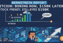 Bernstein: Bitcoin Looks Boring Amid AI Stock Frenzy, Still Eyes $150K Bernstein: Bitcoin Looks Boring Amid AI Stock Frenzy, Still Eyes $150K