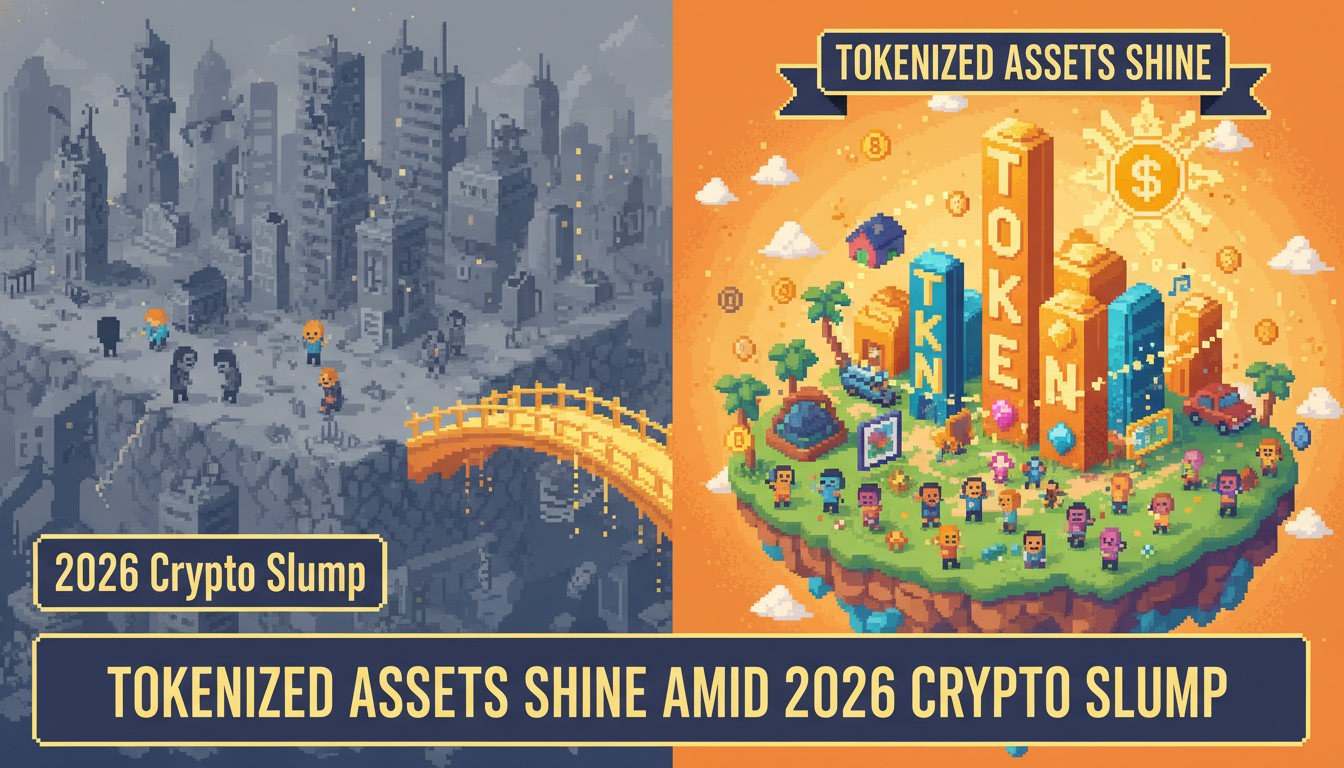Tokenized Assets Shine Amid 2026 Crypto Slump