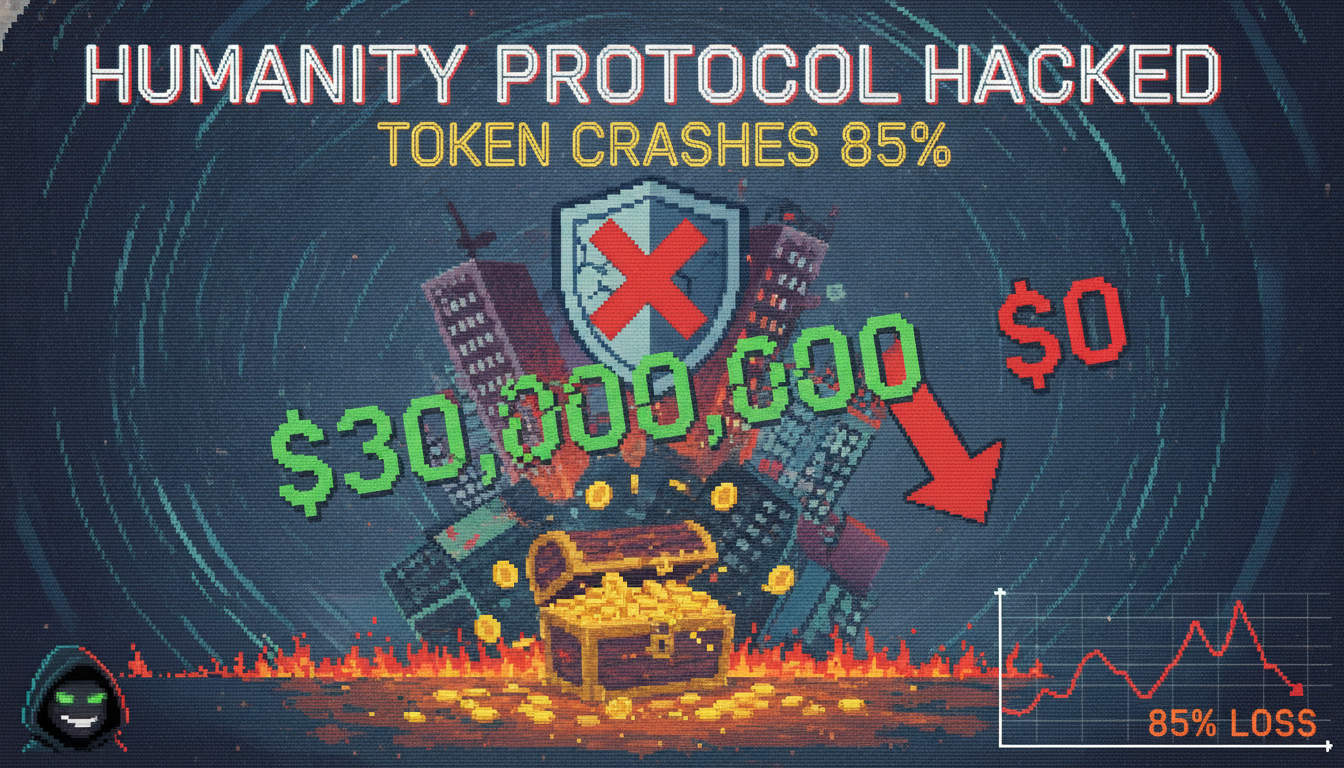 Humanity Protocol Hacked: $30M Lost, Token Crashes 85%