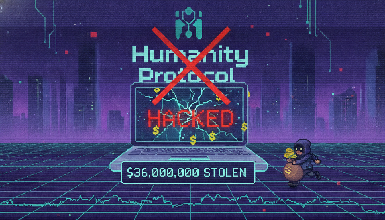 Humanity Protocol Hacked: $36M Stolen After Laptop Breach