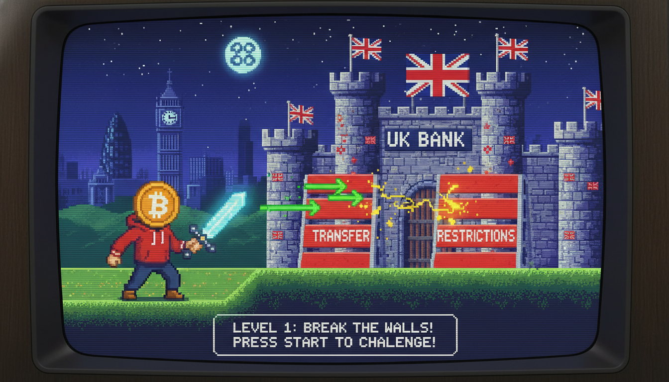 Crypto Campaign Challenges UK Bank Transfer Restrictions