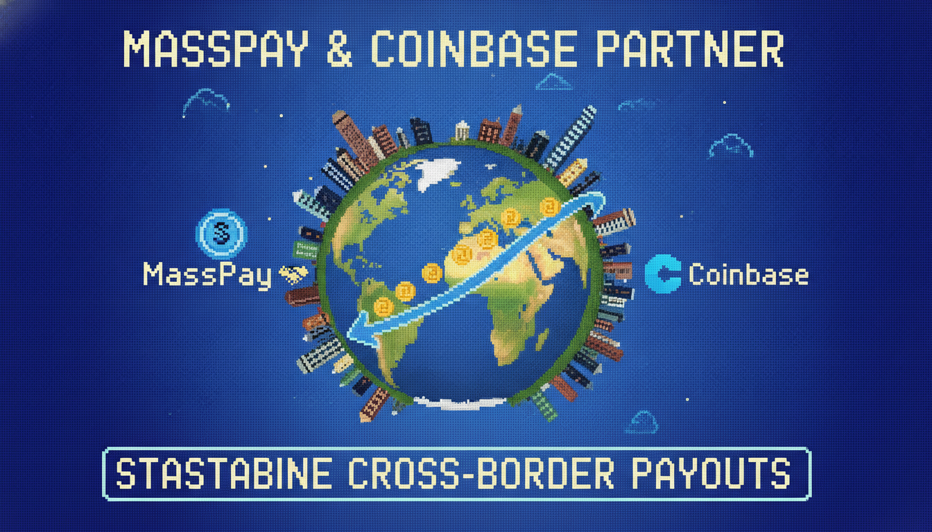 MassPay, Coinbase Partner on Stablecoin Cross-Border Payouts