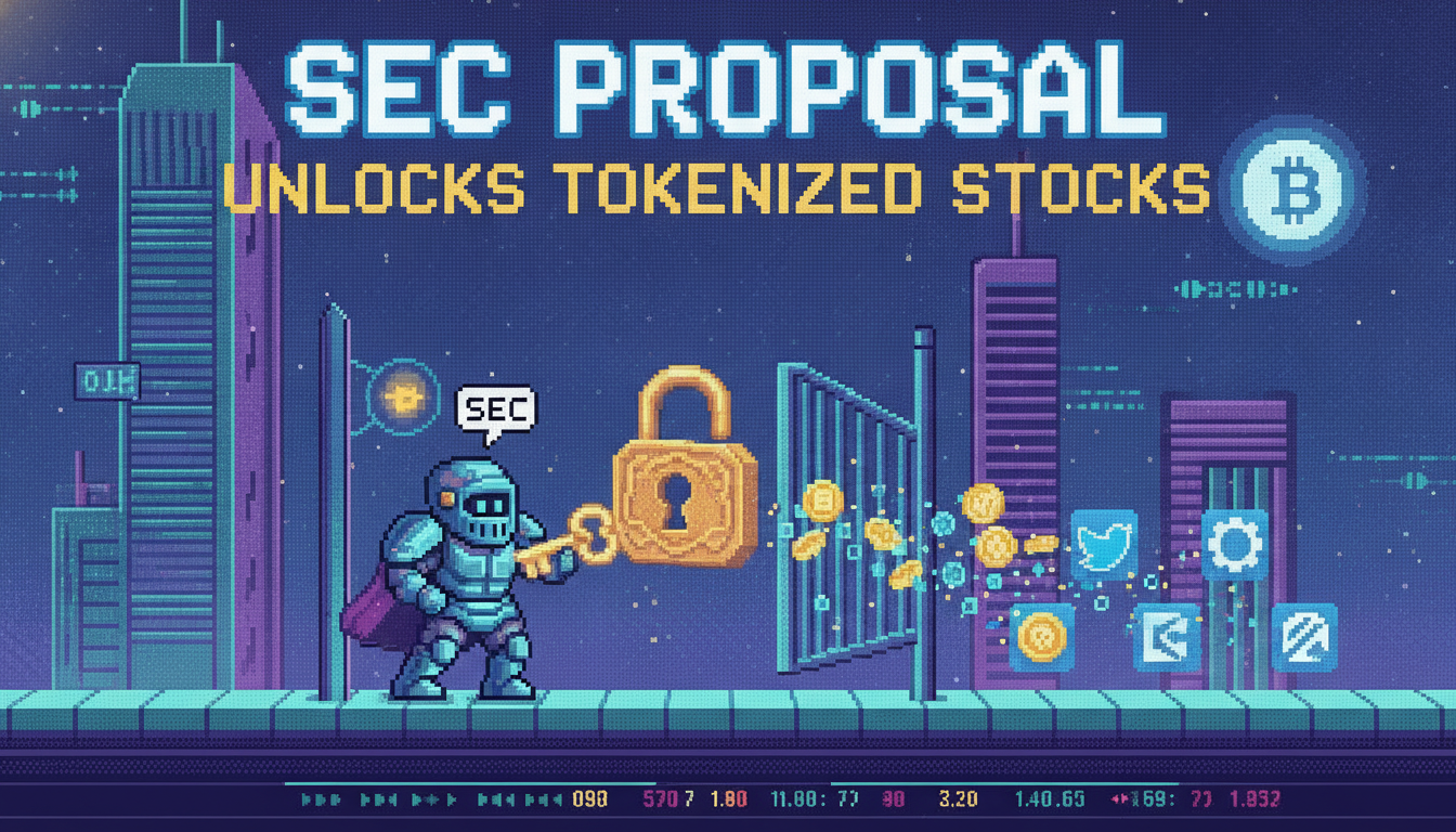 SEC Proposal Could Unlock Tokenized Stock Trading