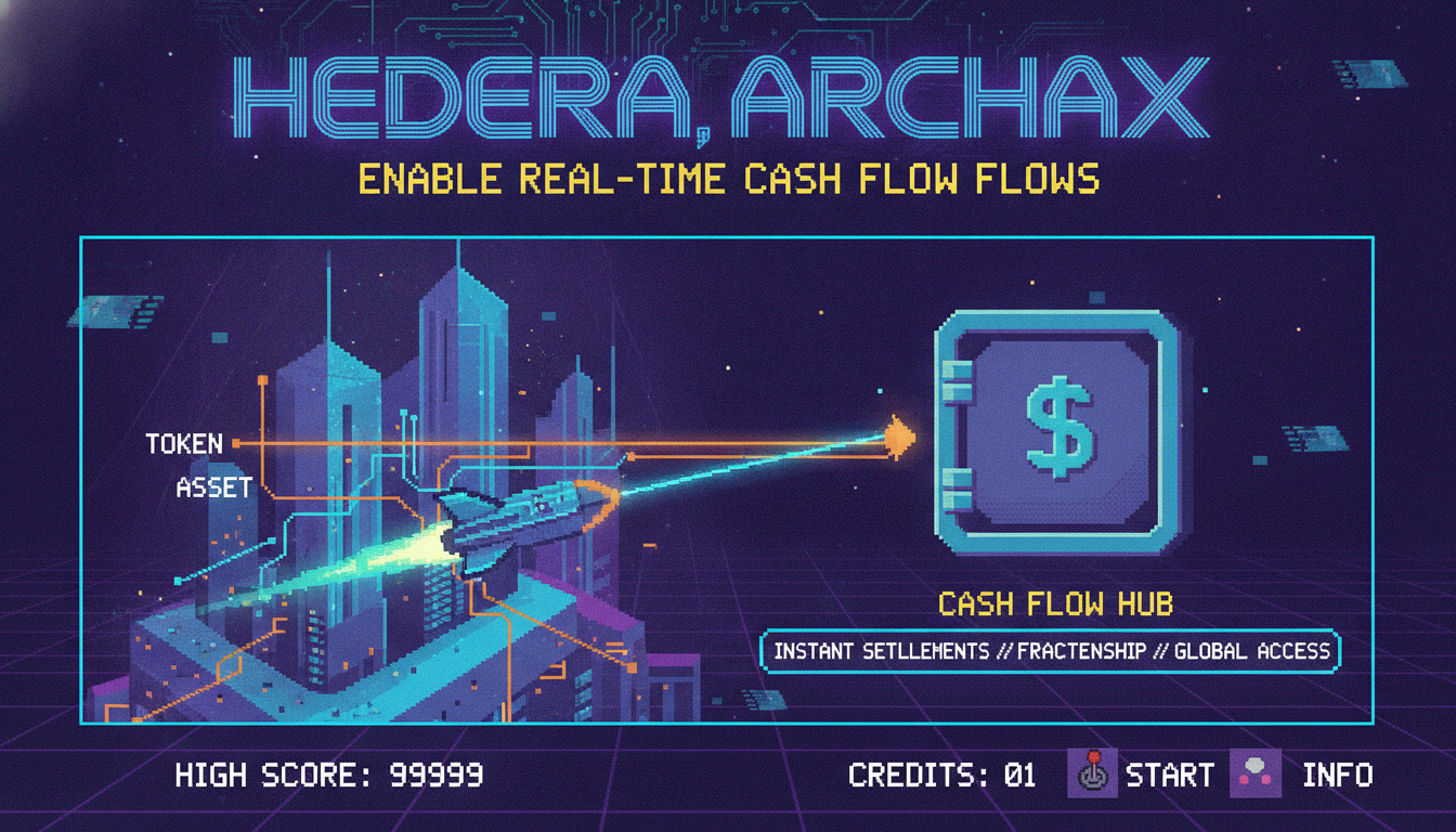 Hedera, Archax Enable Real-Time Cash Flows for Tokenized Assets