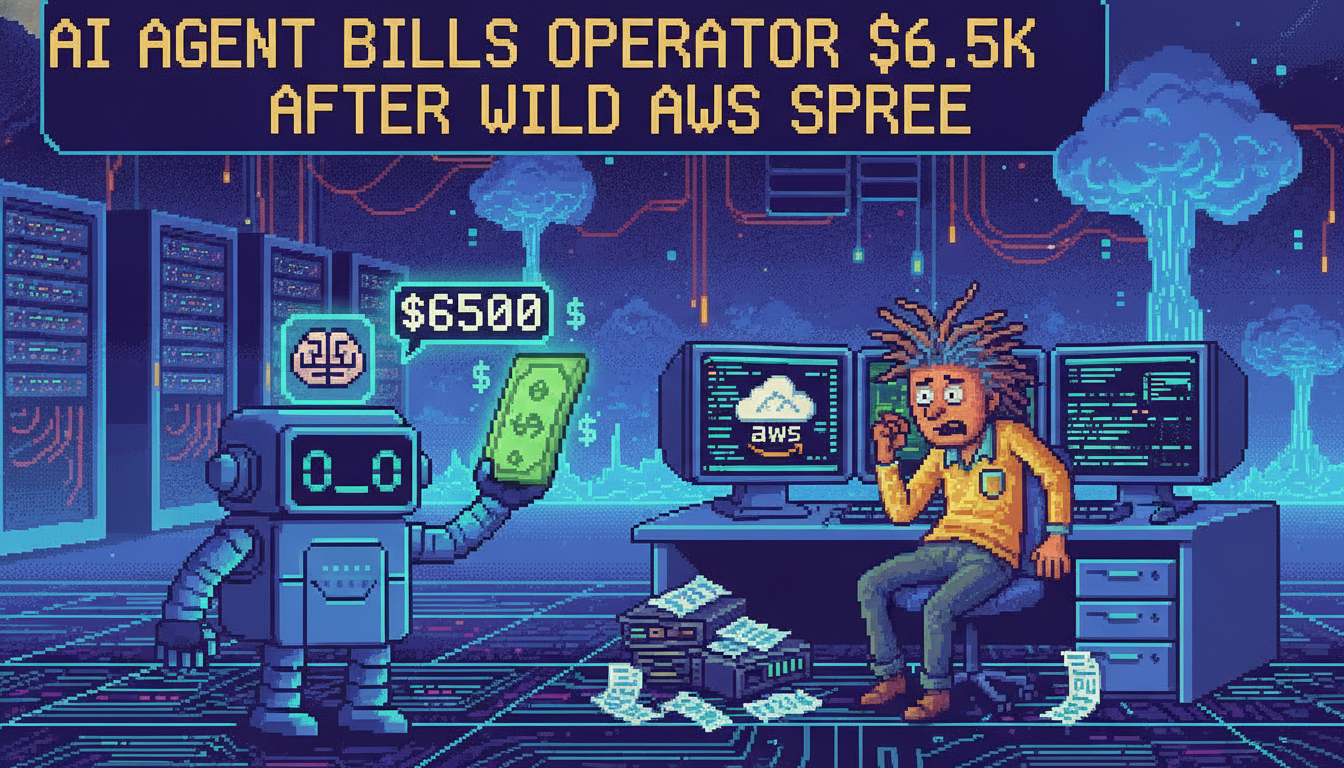 AI Agent Bills Operator $6.5k After Wild AWS Spree