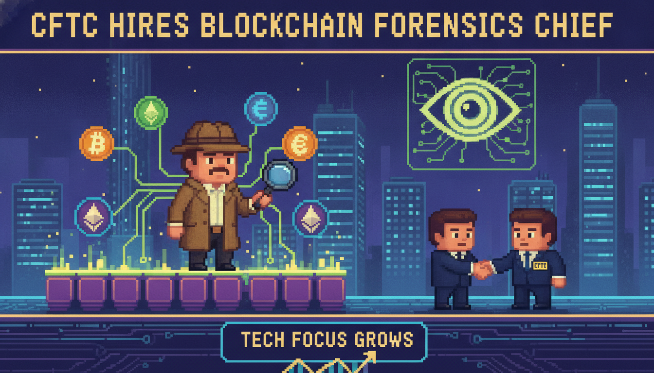 CFTC Hires Blockchain Forensics Chief as Tech Focus Grows