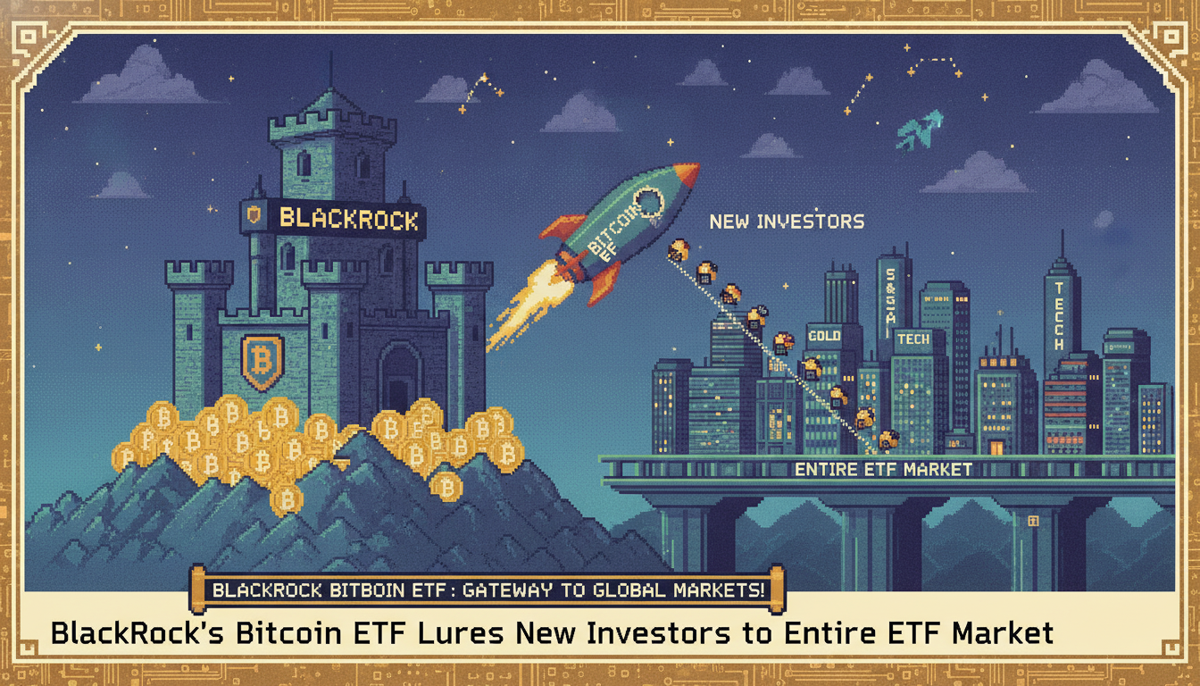 BlackRock’s Bitcoin ETF Lures New Investors to Entire ETF Market