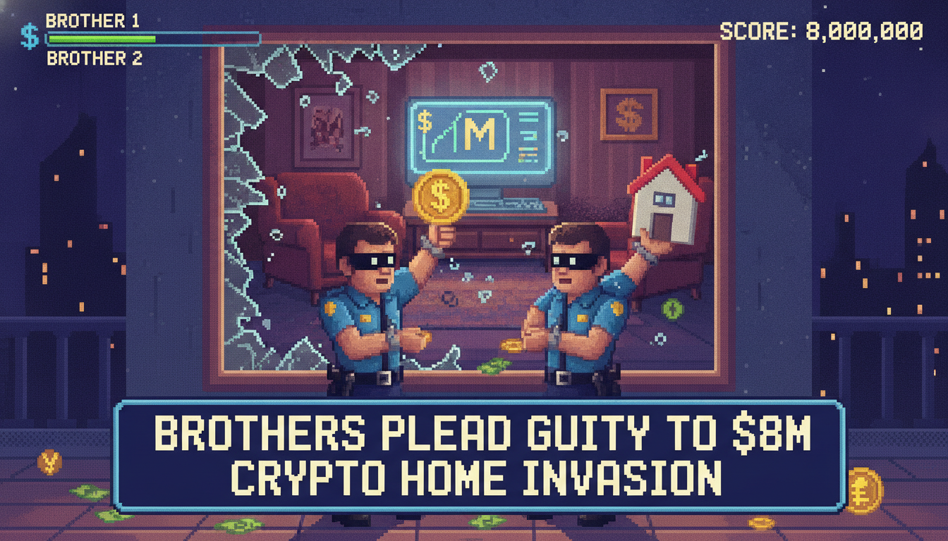 Brothers Plead Guilty to $8M Crypto Home Invasion