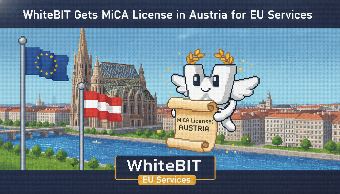 WhiteBIT Gets MiCA License in Austria for EU Services