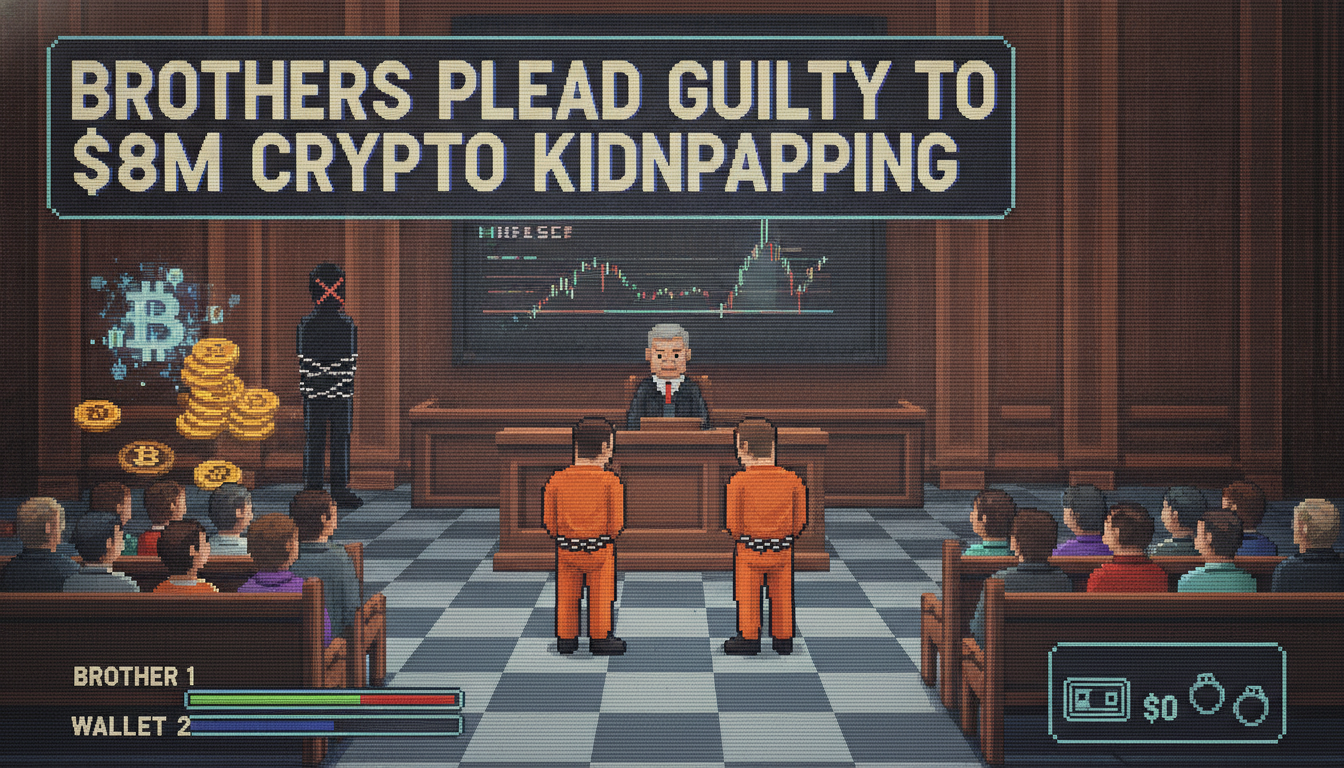 Brothers Plead Guilty to $8M Crypto Kidnapping