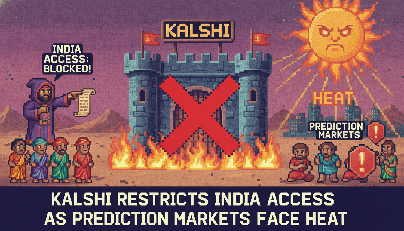 Kalshi restricts India access as prediction markets face heat