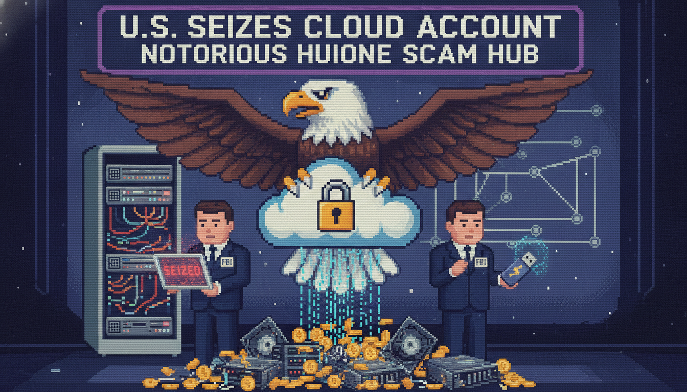 U.S. Seizes Cloud Account of Notorious Huione Scam Hub