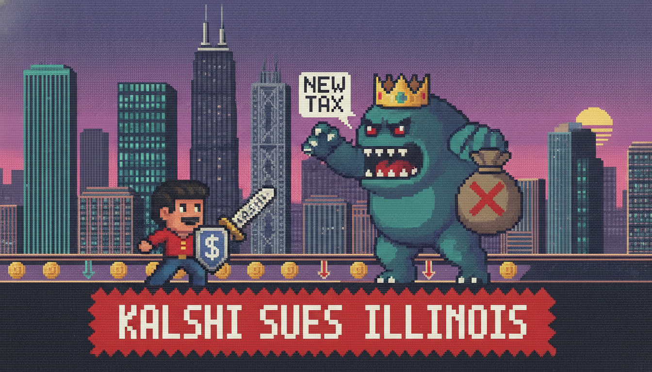 Kalshi Sues Illinois Over New Prediction Market Tax