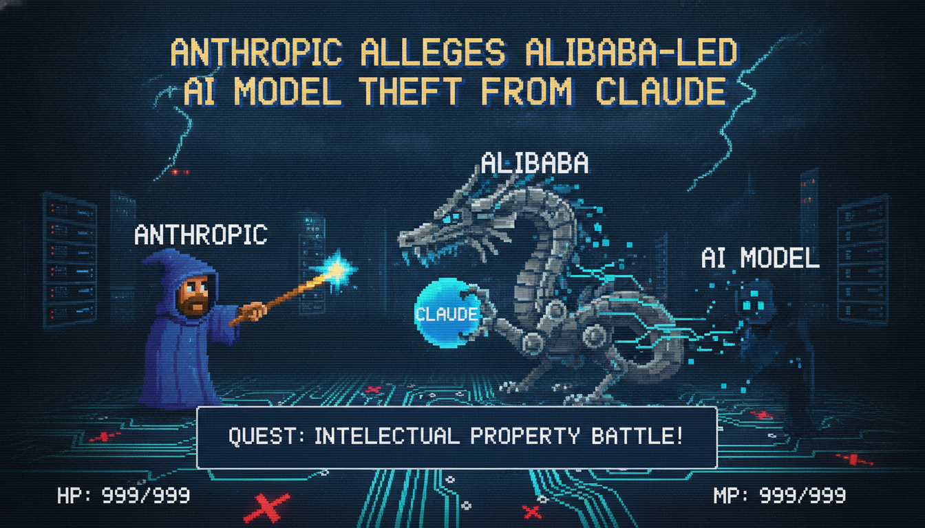 Anthropic Alleges Alibaba-led AI Model Theft from Claude