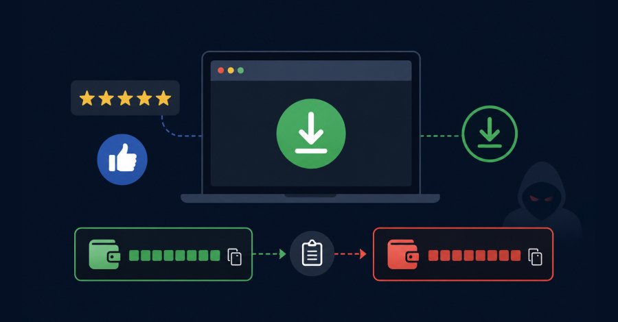 Fake Reviews Boost Crypto-Stealing Malware Campaign
