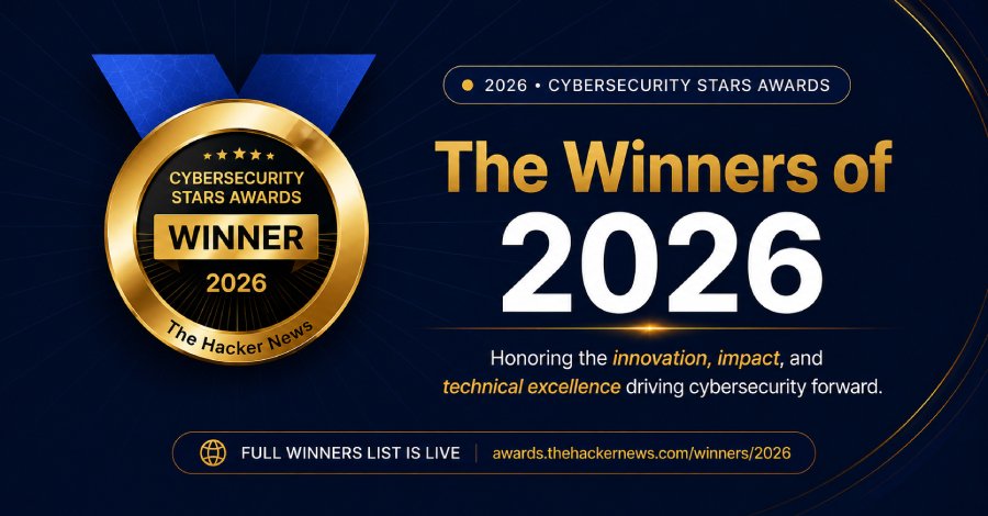 Cybersecurity Stars Awards 2026 Winners Announced