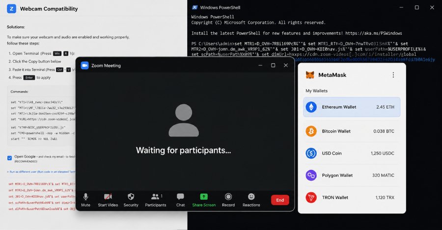 BlueNoroff uses typosquatted Zoom domains in phishing
