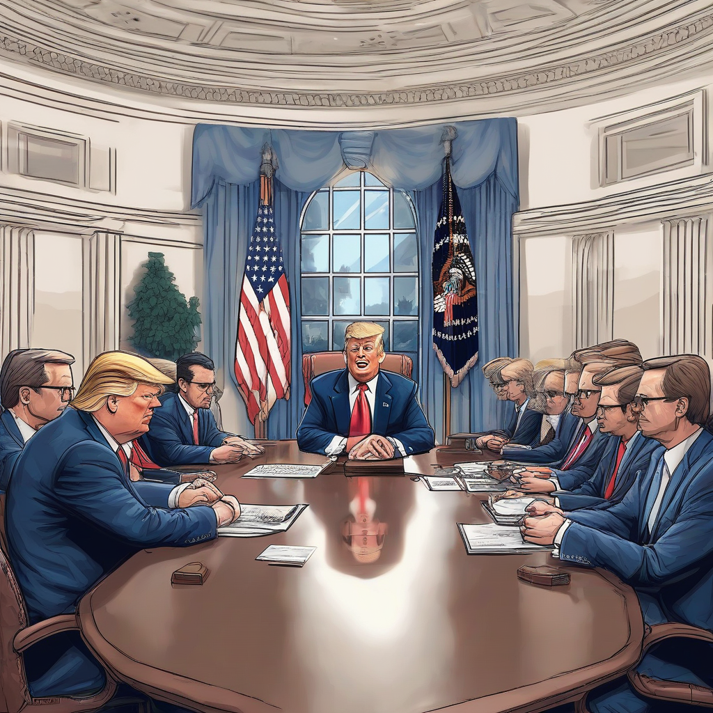Trump touts 'fair' Clarity Act at White House crypto meeting