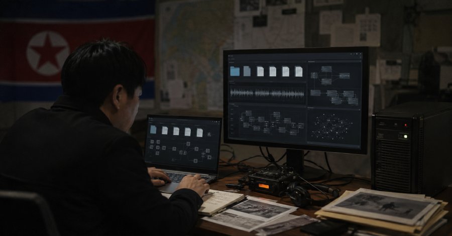 North Korean hackers deploy offline AI for espionage